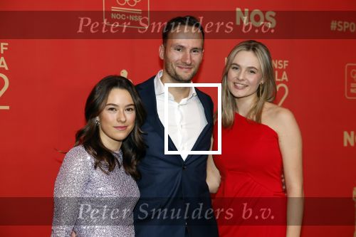 Amsterdam 21 december 2022
Sportman en Sportvrouw van het jaar Gala in AFAS Live. Thomas Krol en zijn vriendin Ramona Westerhuis
