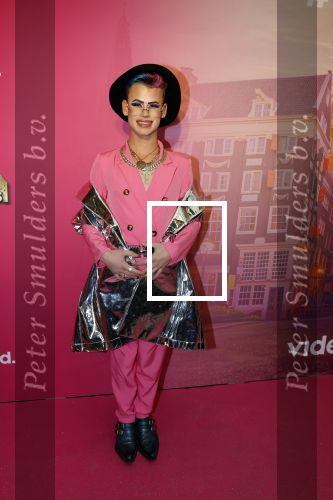 Amsterdam 22 november 2022
Presentatie Real Housewifes of Amsterdam in Hotel Krasnapolsky  van Videoland. Ziggy Krassenberg en partner