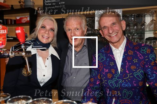 Linne, 4 November 2023
Peter Jan Rens met  zijn vriendin Willeke Schoonewille en Johan Vlemmix