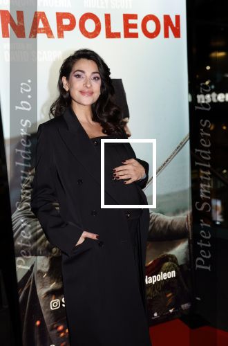 Amsterdam 21 november 2023
Premiere Napoleon in Pathe Arena.
Anna Nooshin zwanger