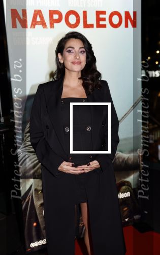 Amsterdam 21 november 2023
Premiere Napoleon in Pathe Arena.
Anna Nooshin zwanger