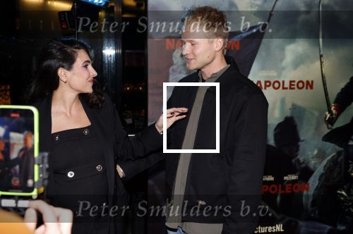 Amsterdam 21 november 2023
Premiere Napoleon in Pathe Arena.
Anna Nooshin en Kalvijn