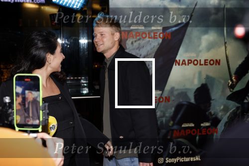 Amsterdam 21 november 2023
Premiere Napoleon in Pathe Arena.
Anna Nooshin en Kalvijn