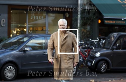 Amsterdam 23 november 2023
Bram Moszkowicz  op straat in Amsterdam zuid