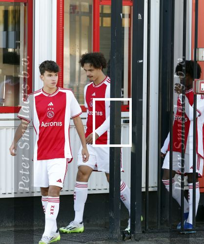 Amsterdam 11 november 2023
Damian v d Vaart in Ajax O18 tegen fc Den Haag op de toekomst.