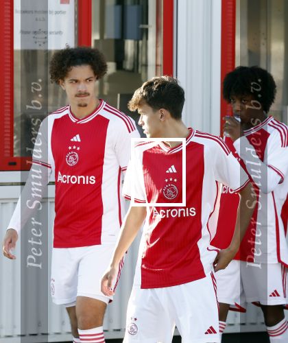 Amsterdam 11 november 2023
Damian v d Vaart in Ajax O18 tegen fc Den Haag op de toekomst.