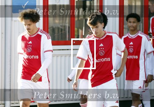 Amsterdam 11 november 2023
Damian v d Vaart in Ajax O18 tegen fc Den Haag op de toekomst.