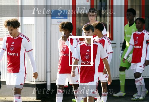 Amsterdam 11 november 2023
Damian v d Vaart in Ajax O18 tegen fc Den Haag op de toekomst.