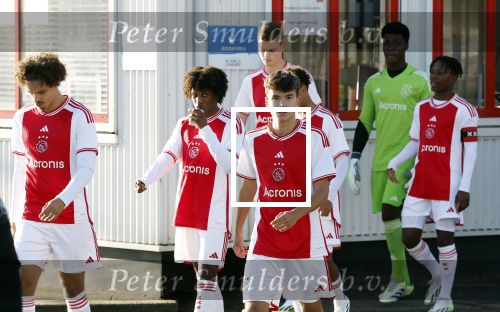 Amsterdam 11 november 2023
Damian v d Vaart in Ajax O18 tegen fc Den Haag op de toekomst.