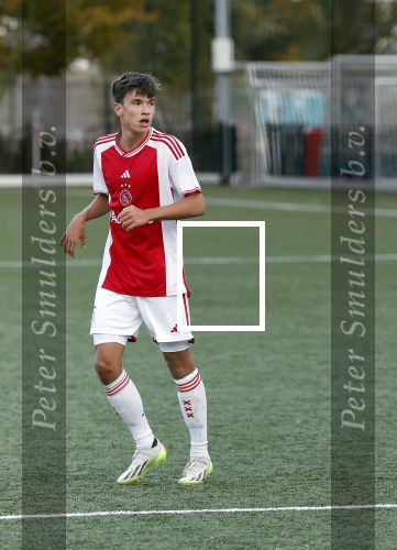 Amsterdam 11 november 2023
Damian v d Vaart in Ajax O18 tegen fc Den Haag op de toekomst.