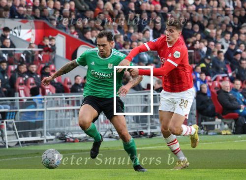 Eindhoven, 12 November 2023
Kompetitiewedstrijd PSV-PEC Zwolle, eindstand 4-0
Guus Til