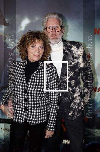 Amsterdam 21 november 2023
Premiere Napoleon in Pathe Arena. Henriette Tol met man
