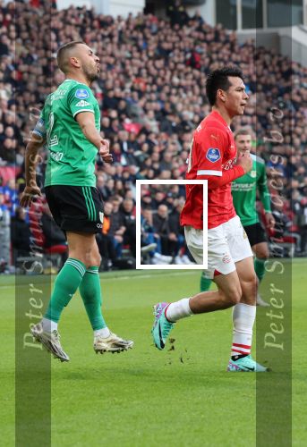 Eindhoven, 12 November 2023
Kompetitiewedstrijd PSV-PEC Zwolle, eindstand 4-0
Hirving Lozano