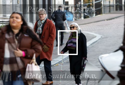 Amsterdam 30 november 2023
Jeroen Krabben en zijn vrouw Herma Krabbe in hun biro onderweg naar het Waldorf Astoria Hotel.