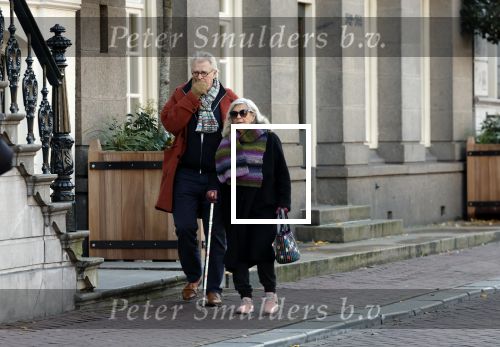 Amsterdam 30 november 2023
Jeroen Krabben en zijn vrouw Herma Krabbe in hun biro onderweg naar het Waldorf Astoria Hotel.