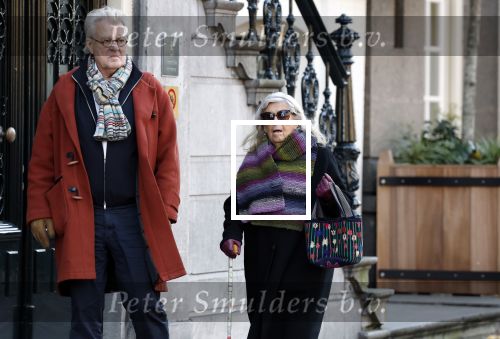 Amsterdam 30 november 2023
Jeroen Krabben en zijn vrouw Herma Krabbe in hun biro onderweg naar het Waldorf Astoria Hotel.