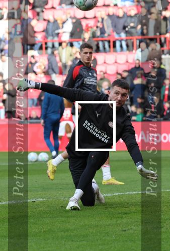 Eindhoven, 12 November 2023
Kompetitiewedstrijd PSV-PEC Zwolle, eindstand 4-0
Joel Drommel
