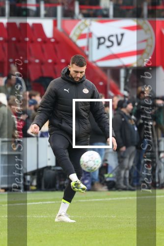 Eindhoven, 12 November 2023
Kompetitiewedstrijd PSV-PEC Zwolle, eindstand 4-0
Joel Drommel