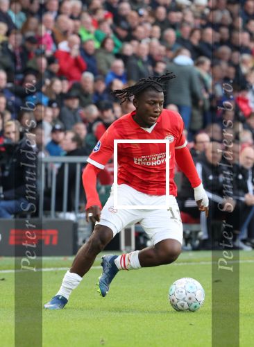 Eindhoven, 12 November 2023
Kompetitiewedstrijd PSV-PEC Zwolle, eindstand 4-0
Johan Bakayoko