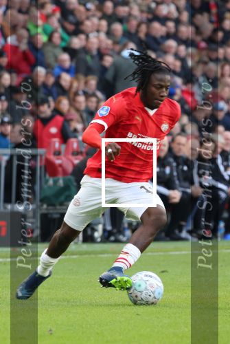 Eindhoven, 12 November 2023
Kompetitiewedstrijd PSV-PEC Zwolle, eindstand 4-0
Johan Bakayoko