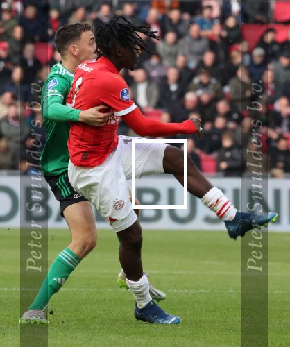 Eindhoven, 12 November 2023
Kompetitiewedstrijd PSV-PEC Zwolle, eindstand 4-0
Johan Bakayoko