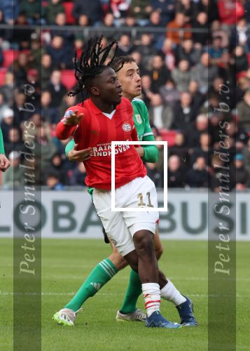 Eindhoven, 12 November 2023
Kompetitiewedstrijd PSV-PEC Zwolle, eindstand 4-0
Johan Bakayoko