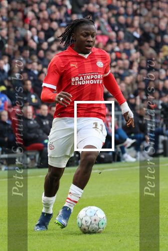 Eindhoven, 12 November 2023
Kompetitiewedstrijd PSV-PEC Zwolle, eindstand 4-0
Johan Bakayoko