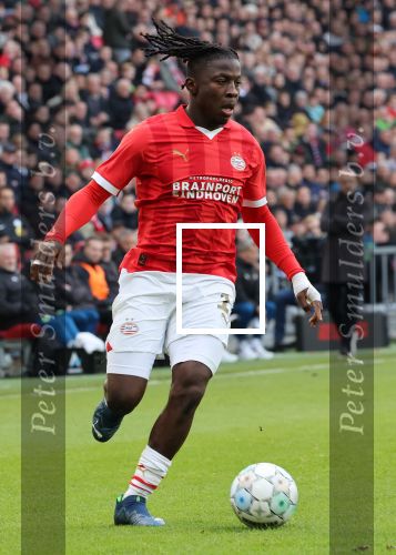 Eindhoven, 12 November 2023
Kompetitiewedstrijd PSV-PEC Zwolle, eindstand 4-0
Johan Bakayoko