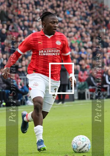Eindhoven, 12 November 2023
Kompetitiewedstrijd PSV-PEC Zwolle, eindstand 4-0
Johan Bakayoko