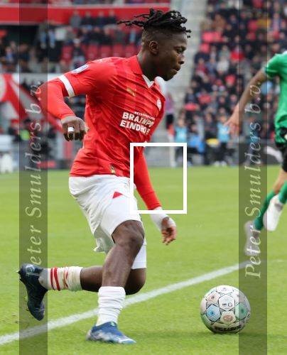 Eindhoven, 12 November 2023
Kompetitiewedstrijd PSV-PEC Zwolle, eindstand 4-0
Johan Bakayoko