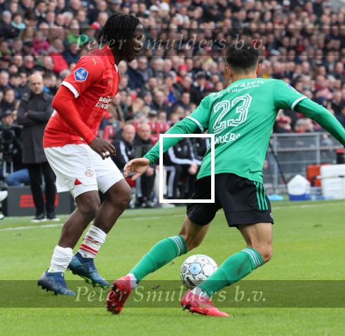 Eindhoven, 12 November 2023
Kompetitiewedstrijd PSV-PEC Zwolle, eindstand 4-0
Johan Bakayoko