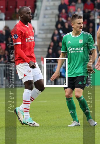 Eindhoven, 12 November 2023
Kompetitiewedstrijd PSV-PEC Zwolle, eindstand 4-0
Jordan Teze