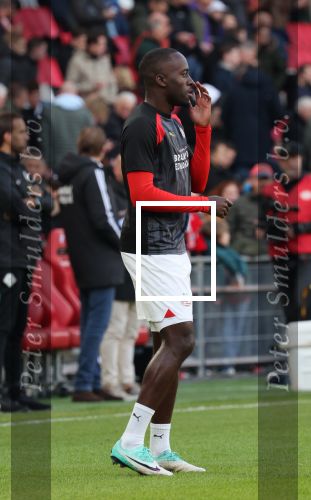 Eindhoven, 12 November 2023
Kompetitiewedstrijd PSV-PEC Zwolle, eindstand 4-0
Jordan Teze