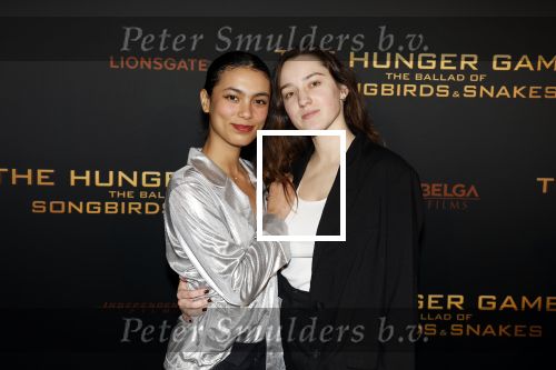 Amsterdam 14 november 2023
Premiere the hungar games . Julia Tan met partner