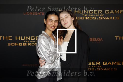 Amsterdam 14 november 2023
Premiere the hungar games . Julia Tan met partner