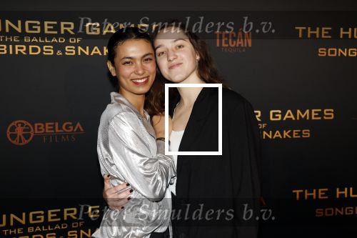 Amsterdam 14 november 2023
Premiere the hungar games . Julia Tan met partner