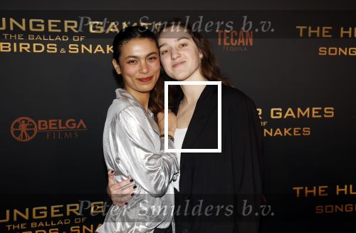 Amsterdam 14 november 2023
Premiere the hungar games . Julia Tan met partner