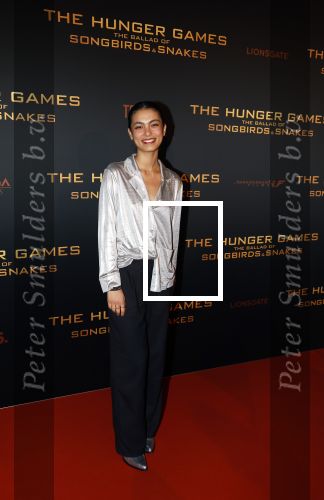Amsterdam 14 november 2023
Premiere the hungar games . Julia Tan met partner