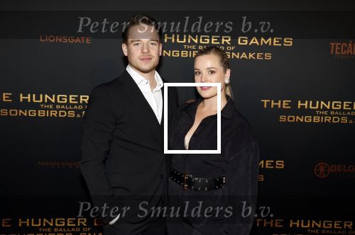 Amsterdam 14 november 2023
Premiere the hungar games . Koen Weiland en Carola Kirschbaum