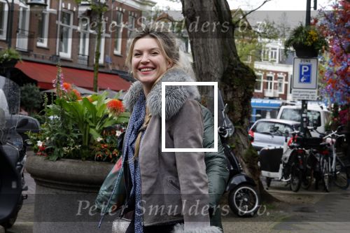 Amsterdam 11 mei 2023
Lauren Verster met haar moeder in Amsterdam zuid.