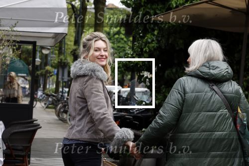 Amsterdam 11 mei 2023
Lauren Verster met haar moeder in Amsterdam zuid.