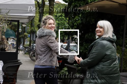 Amsterdam 11 mei 2023
Lauren Verster met haar moeder in Amsterdam zuid.