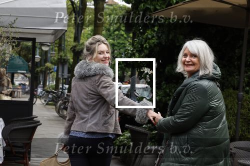 Amsterdam 11 mei 2023
Lauren Verster met haar moeder in Amsterdam zuid.