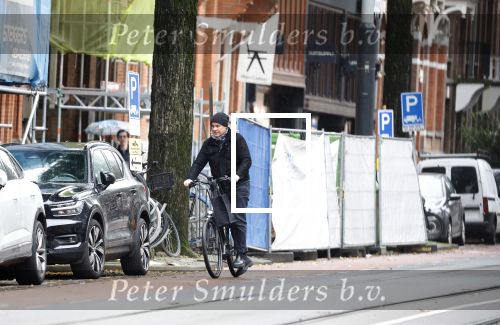 Amsterdam 4 novemnber 2023
Leco v Zadelhoff op de fiets in Amsterdam zuid