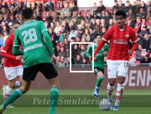 Eindhoven, 12 November 2023
Kompetitiewedstrijd PSV-PEC Zwolle, eindstand 4-0
Malik Tillman