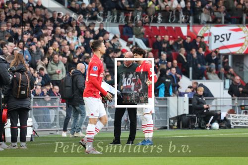 Eindhoven, 12 November 2023
Kompetitiewedstrijd PSV-PEC Zwolle, eindstand 4-0
Mart v d Heuvel en Andre Ramalho