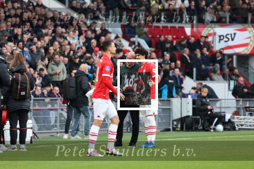 Eindhoven, 12 November 2023
Kompetitiewedstrijd PSV-PEC Zwolle, eindstand 4-0
Mart v d Heuvel en Andre Ramalho
