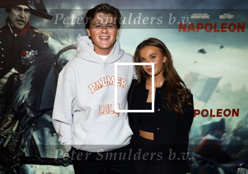 Amsterdam 21 november 2023
Premiere Napoleon in Pathe Arena. Matheu Hinzen met vriendin