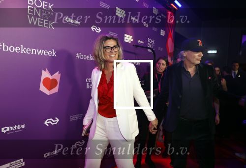 Amsterdam 8 april 2022
Boekenbal is dit jaar in de escape.
Matthijs v Nieuwkerk met zijn vriendin Martha Riemsma