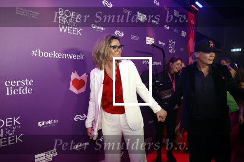 Amsterdam 8 april 2022
Boekenbal is dit jaar in de escape.
Matthijs v Nieuwkerk met zijn vriendin Martha Riemsma